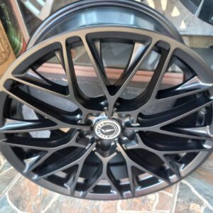 Size 18 Black Offset Rims