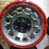 Size 17 Silver Red Offset Rims for Prado 150, Toyota Fortune, Toyota Hilux, Isuzu D-max (4pcs)
