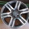 Size 17 Grey Silver Offset Rims for Toyota Hilux, Toyota Fortune, Prado 150(4pcs)