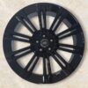 Size 22 Matte Black Offset Rims for Rangerover(4pcs)