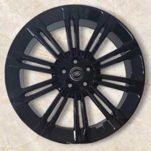 Size 22 Matte Black Offset Rims for Rangerover(4pcs)