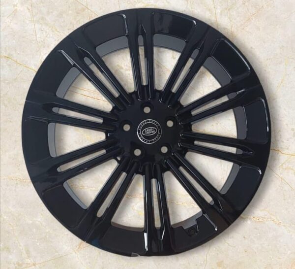 Size 22 Matte Black Offset Rims for Rangerover(4pcs)