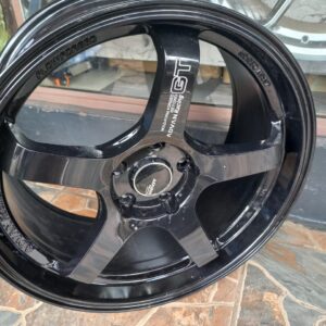 Size 17 Black Offset Rims