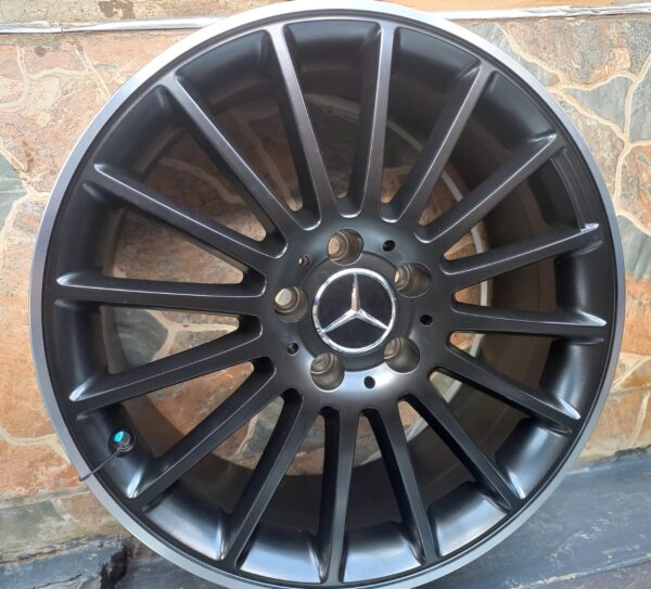 Size 18 Black Offset Rims