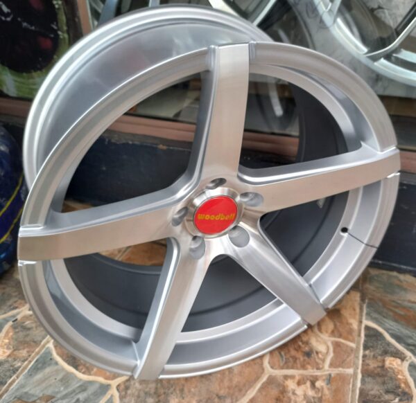 Size 18 Silver Offset Rims