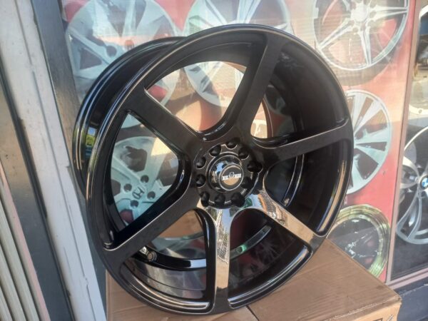 Size 17 Black Offset Rims for Subaru