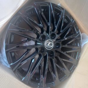 Size 17 Black Offset Rims for Lexus (4pcs)
