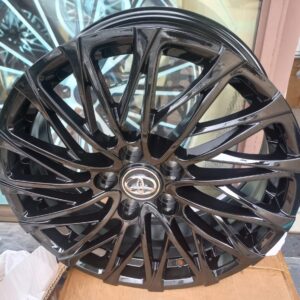 Size 17 Black Offset Rims