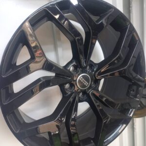 Size 22 Black Offset Rims for Range Rover (4pcs)