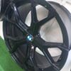 Size 22 Black Offset Rims for BMW X7, X6, X5 (4pcs)