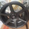Size 17 Black Matte Offset Rims