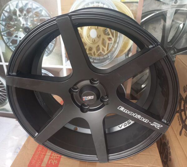 Size 17 Black Matte Offset Rims